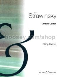 Double Canon (String Quartet Playing Score)