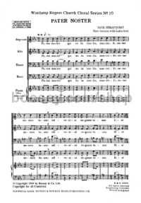 Pater Noster SATB