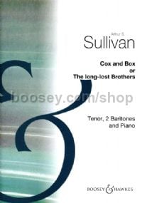 Cox and Box (Vocal Score) (English)