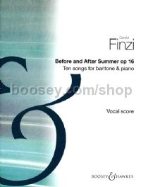 Before & After Summer (Voice & Piano)