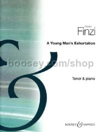Young Man's Exhortation (Voice & Piano)