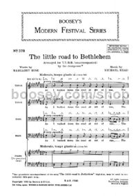 The Little Road To Bethlehem (TTBB)