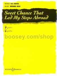 Sweet Chance Led My Steps In F (Voice & Piano)