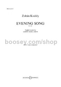 Evening Song (SSA)
