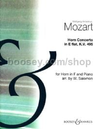 Horn Concerto 4 In E Flat K495