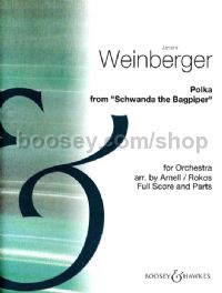 Polka from Schwanda the Bagpiper (Score & parts)