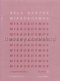 Mikrokosmos 1 Definitive Edition (Piano (English, French, German, Hungarian))