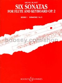 6 Sonatas Op2/1-3 (Flute & Piano)