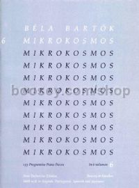 Mikrokosmos 6 Definitive Edition (Piano (English, Japanese, Spanish, Portuguese))