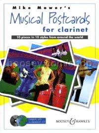 Musical Postcards (Clarinet & CD)