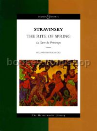 Rite Of Spring (Full score - Masterworks)