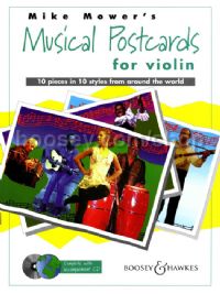Musical Postcards (Violin & CD)
