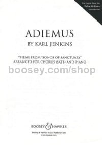 Adiemus (SATB, recorder & piano)