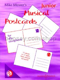 Junior Musical Postcards (Alto Saxophone & CD)