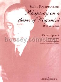 18th Paganini Variation (Alto Saxophone & Piano)