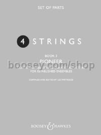 4 Strings Book 3 - Pioneer (String Quartet Parts)