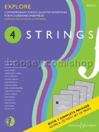 4 Strings Book 2 - Explore (String Quartet Score & Parts)