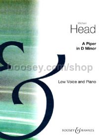 A Piper (in Dmin) (Low Voice & Piano)