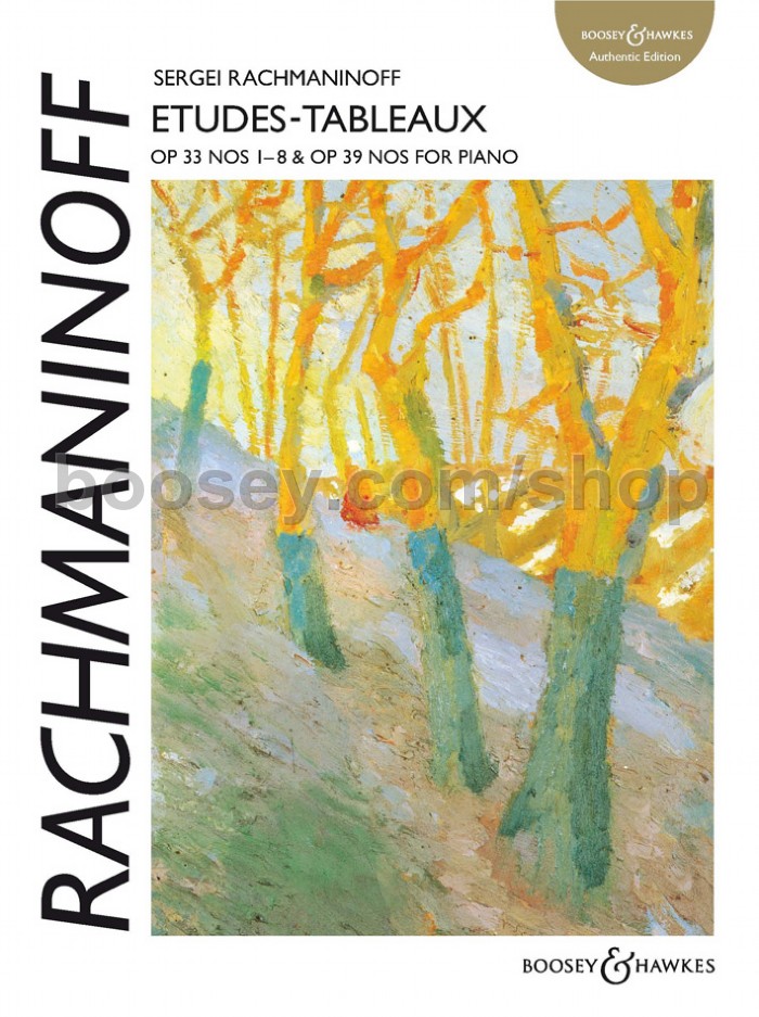 Rachmaninoff Etudes Tableaux Op 33 & 39 Piano Solo Piano Collection 050482391 