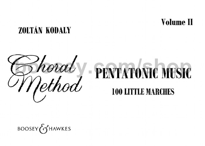 Pentatonic Music II Zoltan Kodaly