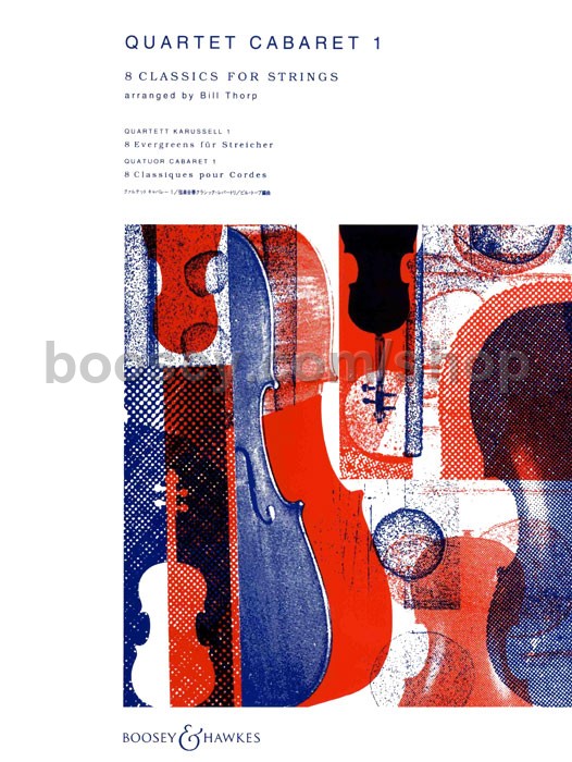 Thorp, Bill Quartet Cabaret 1 (String Quartet Parts)