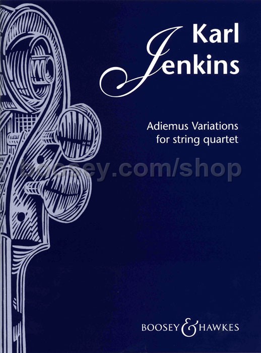 Karl Jenkins Adiemus Variations for String Quartet (Score & Parts)
