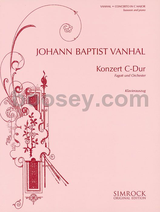 Johann Baptist Vanhal Bassoon Concerto in C