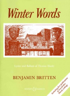 Winter Words, Op. 52 (High Voice & Piano)