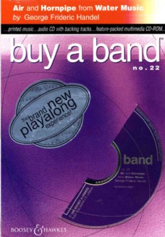 Air & Hornpipe from Water Music (Instrument, CD-Rom Buyaband)