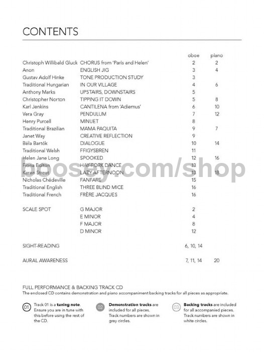 Various Grade By Grade Oboe Grade 1