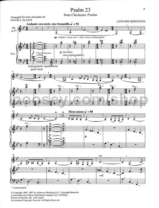 The boosey /& hawkes horn anthology cor