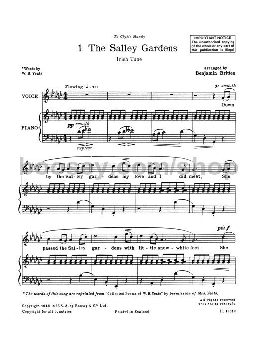 sally gardens britten pdf file