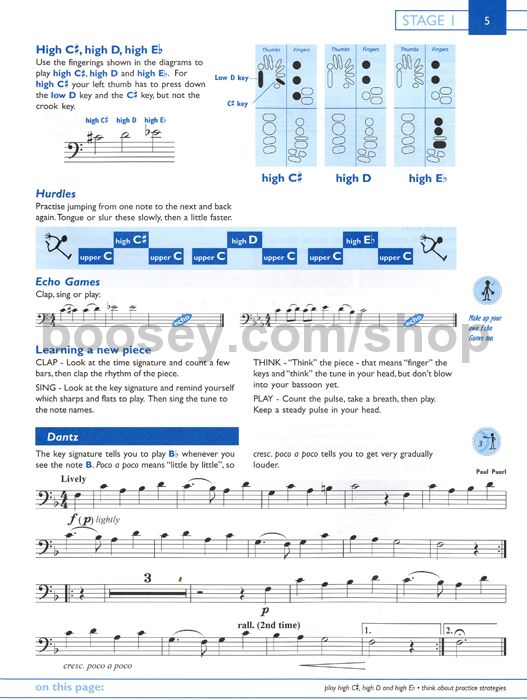 Chris Boosey Woodwind Method Bassoon (Book 1)