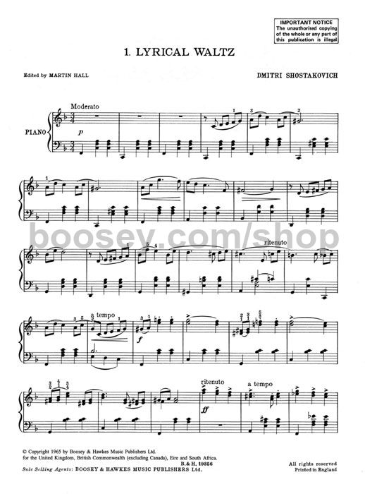 Dmitri Shostakovich Dances Of The Dolls dmitri shostakovich dances of the dolls