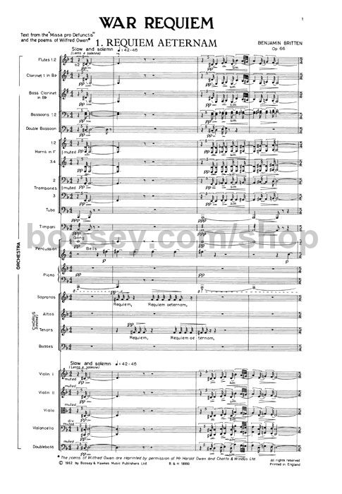 Frank CONQUEST REQUIEM full score by ScoresOnDemand - Issuu