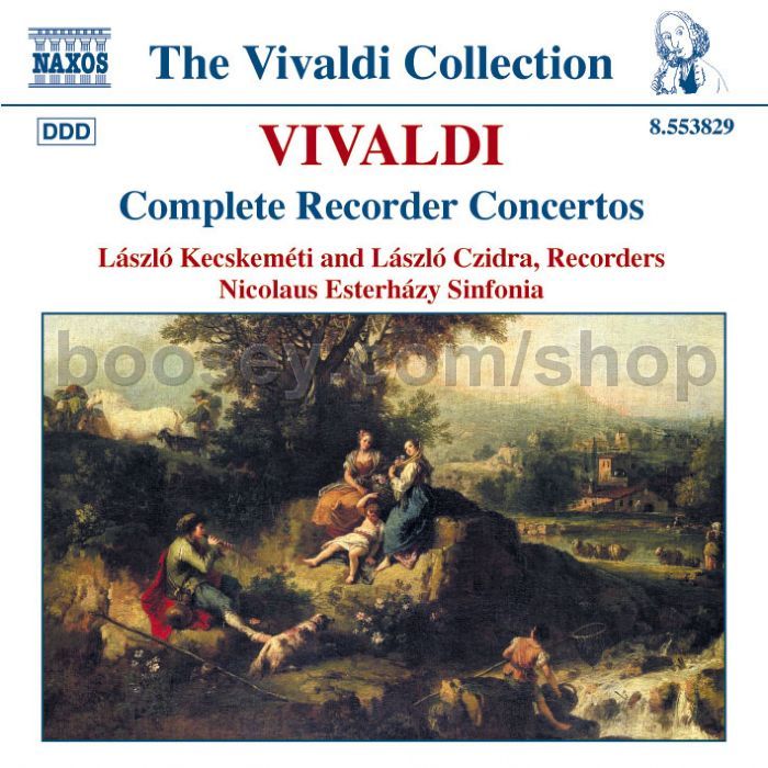 Antonio Vivaldi - Recorder Concertos (Naxos Audio CD)