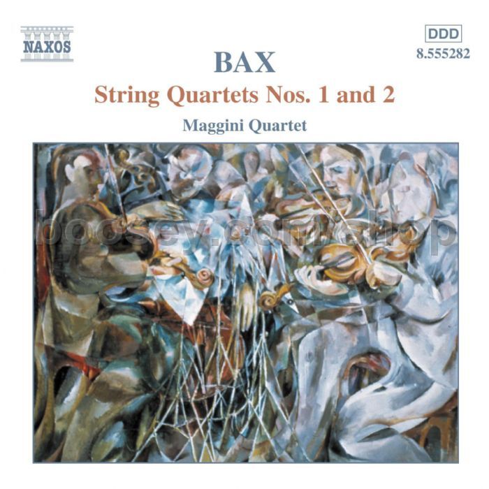 Arnold Bax String Quartets Nos. 1 and 2 (Naxos Audio CD)