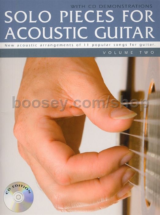 Various Solo Pieces For Acoustic Guitar vol.2 (Book & CD)