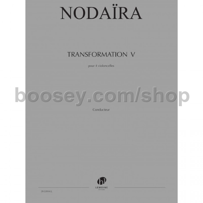 Nodairam Ichiro Transformation V 4 Cellos Score nodairam-ichiro-transformation-v-4-cellos-score