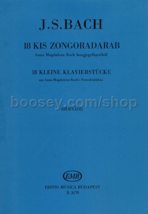 Anna Magdalena Bach Book