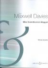 Maxwell Davies, Peter: Miss Donnithorne's Maggot vocal score