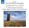 Maxwell Davies, Peter: Symphony no.4/Symphony no.5 (Naxos Audio CD)