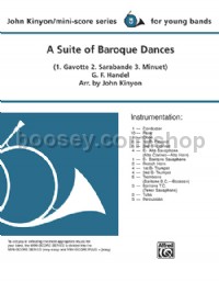 A Suite of Baroque Dances (Concert Band Conductor Score)