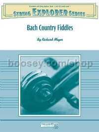 Bach Country Fiddles (String Orchestra Conductor Score)