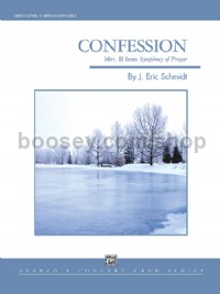 Confession (Movement 2 of Symphony of Prayer) (Concert Band Conductor Score)
