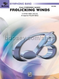 Frolicking Winds (from Symphonic Dance) (Concert Band Conductor Score & Parts)
