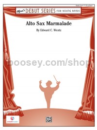 Alto Sax Marmalade (Concert Band Conductor Score)