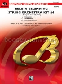 Belwin Beginning String Orchestra Kit #4 (String Orchestra Conductor Score)