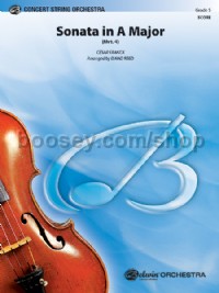 Sonata in A Major (Mvt. 4) (String Orchestra Conductor Score)