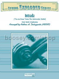 Intrada (Pas de Deux from the Nutcracker Ballet) (String Orchestra Conductor Score)